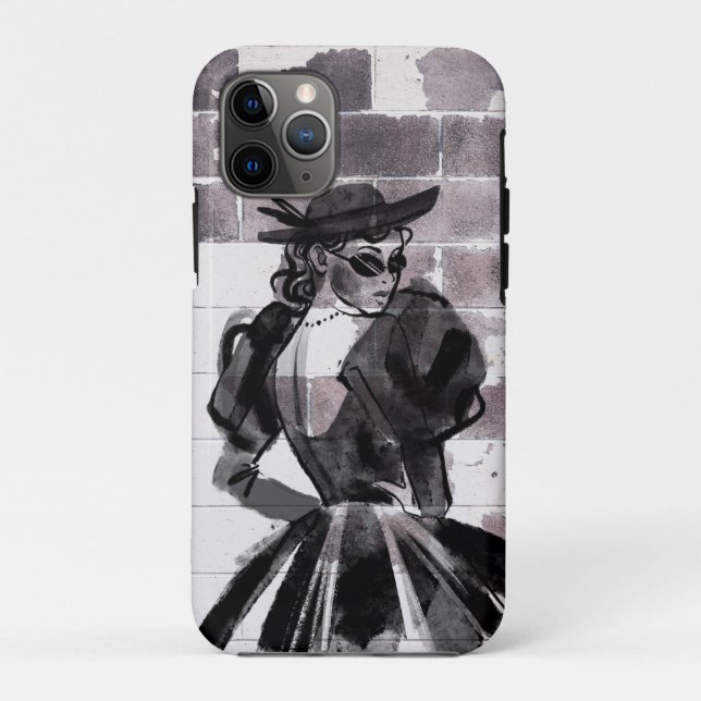 Coques Case-Mate iPhone "Street Muse - La mode au mur" (Dos)