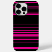 Stripes complexes - Magenta et Noir