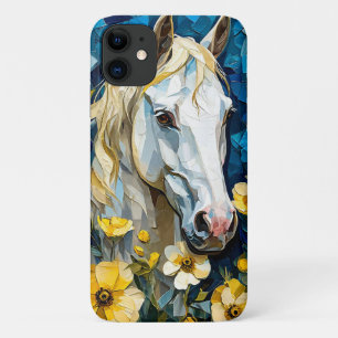 Case-Mate iPhone Case Style Animalier Esthétique Cheval Blanc Nature