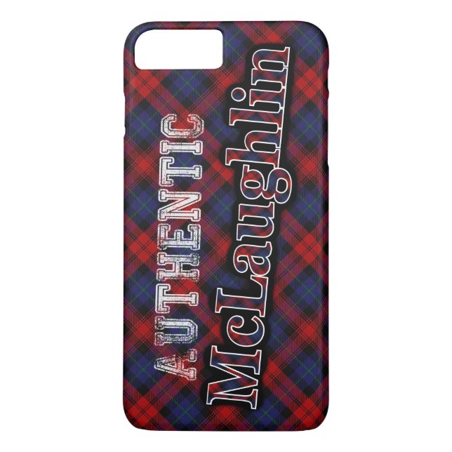 Coques Case-Mate iPhone Style authentique Clan McLaughlin Tartan écossais (Dos)