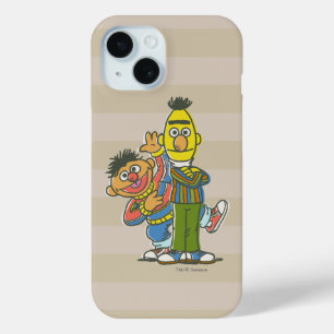 Coque Pour iPhone 15 Style classique Bert et Ernie