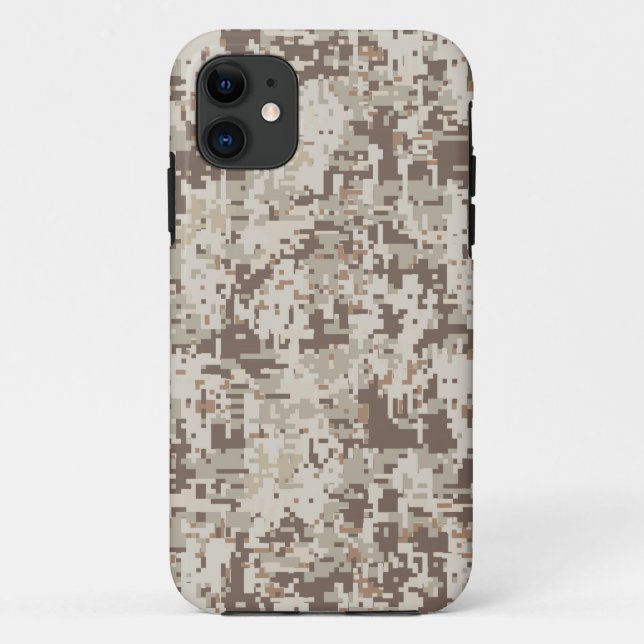 Coques Case-Mate iPhone Style Désert Camouflage Décor Beige (Dos)
