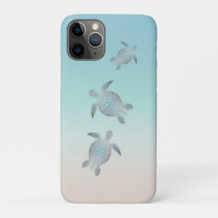 Case-Mate iPhone Case Style Plage de tortues argentées