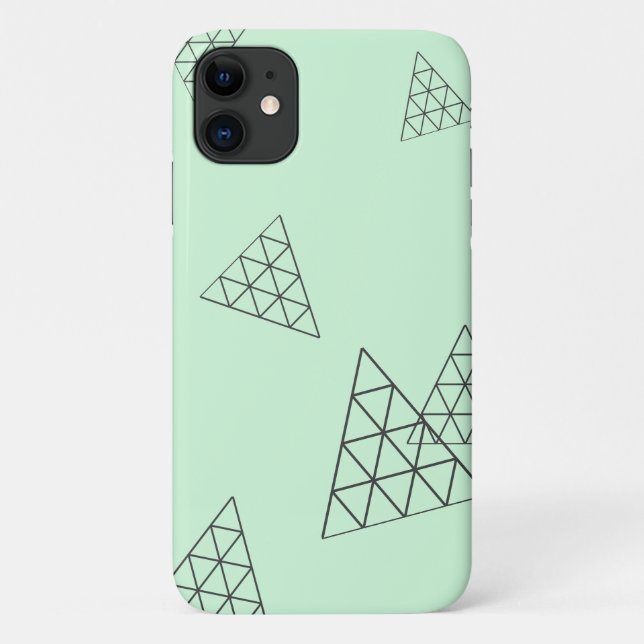 Coques Case-Mate iPhone Style Pyramide Triangle Formes Pastel (Dos)