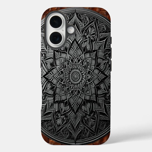 Coques Case-Mate iPhone Stylish Mandala Phone Case  (Verso)
