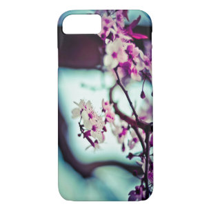 Coques Pour iPhone Succursale en fleurs de cerisier