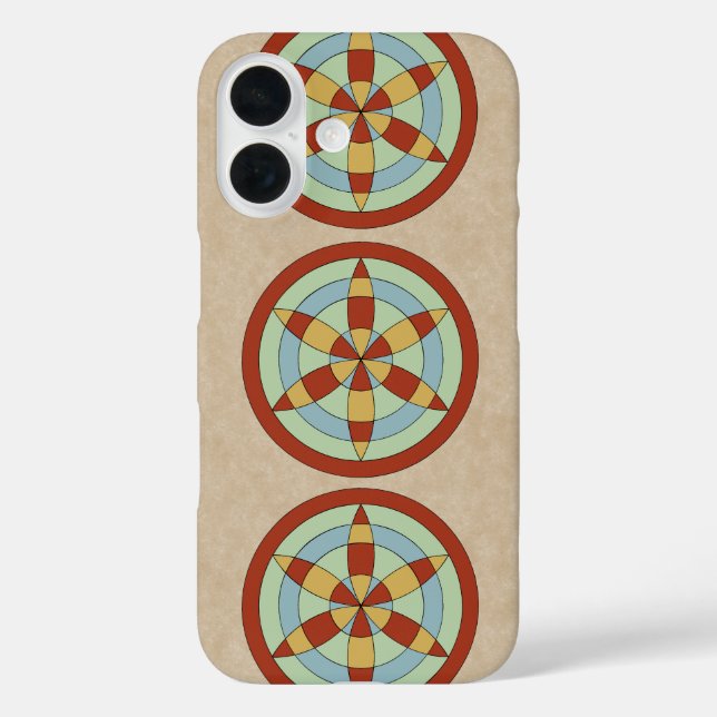 Coques Case-Mate iPhone Suffolk Hexafoil (Daisy Wheel) Witch Mark (Verso)