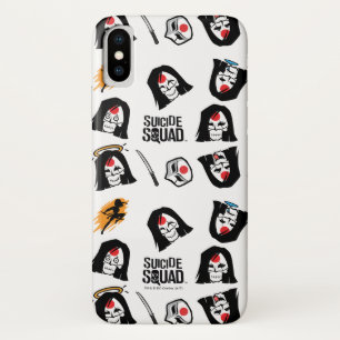 Coques Pour iPhone Suicide Squad Katana Emoji Pattern