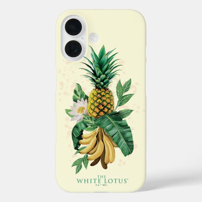 Coques Case-Mate iPhone Suite ananas au White Lotus (Verso)