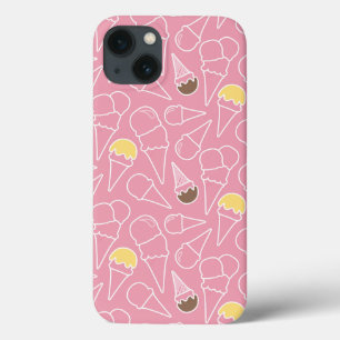 Coques Pour iPhone Summer Ice Cream Pattern