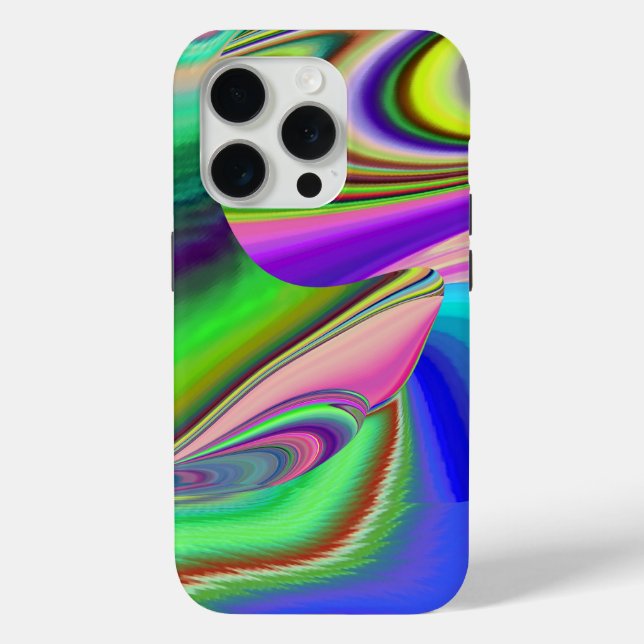 Coques Case-Mate iPhone Summerfeel, Rainbowart 3D Abstrait (Verso)