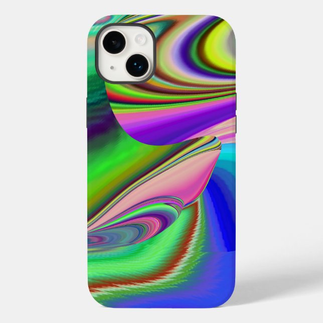 Coques Case-Mate iPhone Summerfeel, Rainbowart 3D Abstrait (Verso)