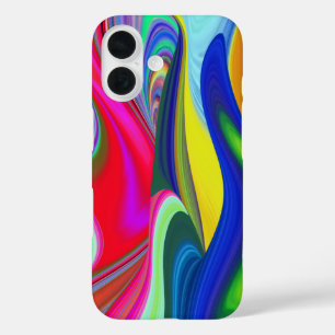 Coques iPhone 16 Summerrainbow, Rainbowart 3D Abstrait