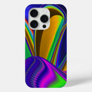 Coque iPhone 15 Pro Summerrainbow, Rainbowart 3D Abstrait