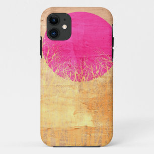 Coque iPhone 11 Sunset (homonymie) Abstract painting