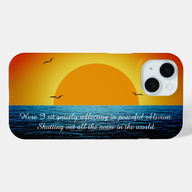 Coques Case-Mate iPhone Sunset Soul (Verso (horizontal))