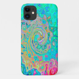 Case-Mate iPhone Case Super Abstrait Rainbow Liquid Swirl