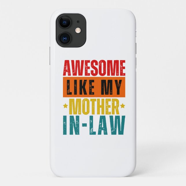 Coques Case-Mate iPhone Super Comme Ma belle-mère (Dos)