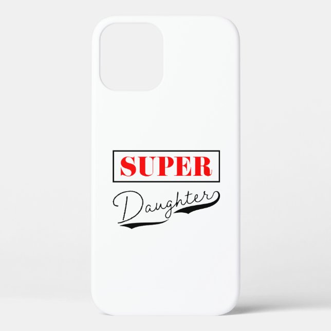 Coques Case-Mate iPhone Super Daughter (Verso)