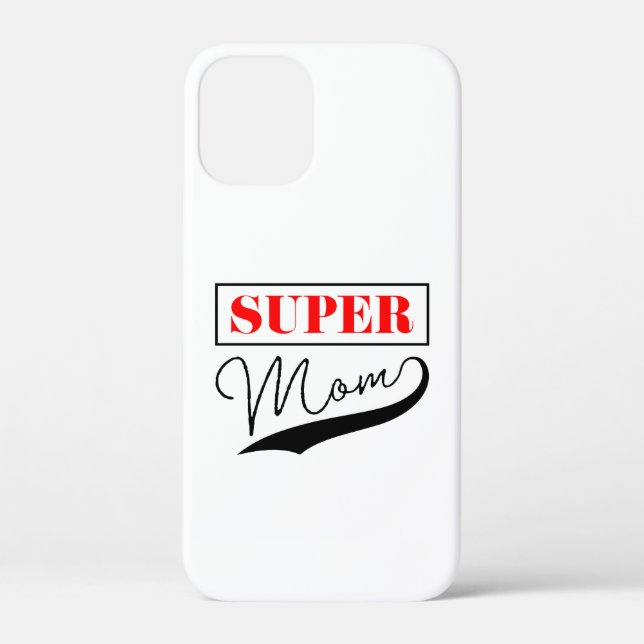 Coques Case-Mate iPhone Super Maman (Verso)