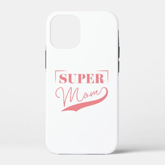Coques Case-Mate iPhone Super Maman (Verso)