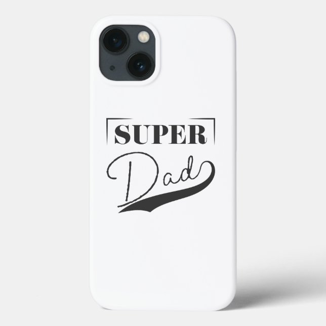 Coques Case-Mate iPhone Super papa (Verso)