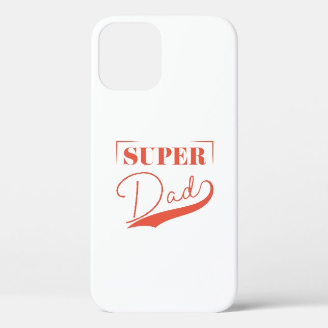 Coques Case-Mate iPhone Super papa (Verso)