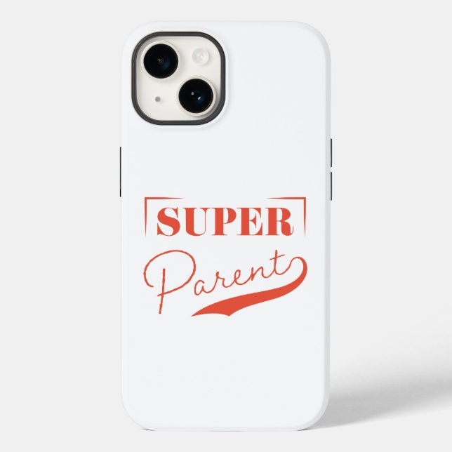 Coques Case-Mate iPhone Super parent (Verso)