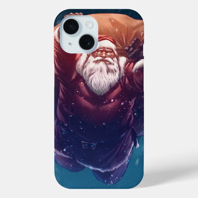 Coques Case-Mate iPhone Super Père Noël (Verso)