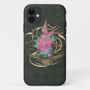 Coque Case-Mate Pour iPhone Supergirl Bird and Flower