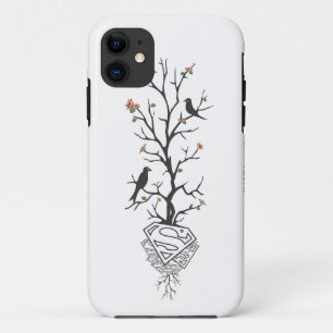 Coque iPhone 11 Supergirl Birds in the Tree