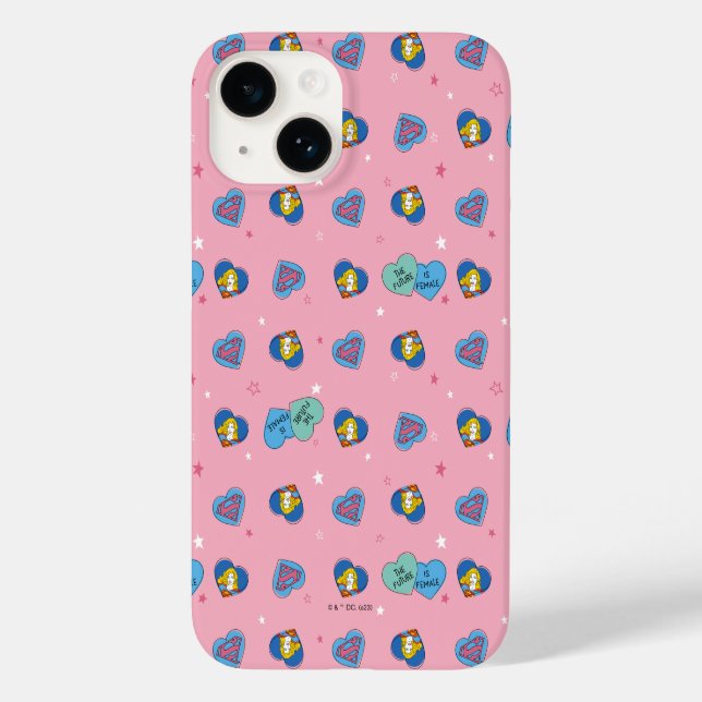 Coques Case-Mate iPhone Supergirl "L'avenir est féminin" (Verso)