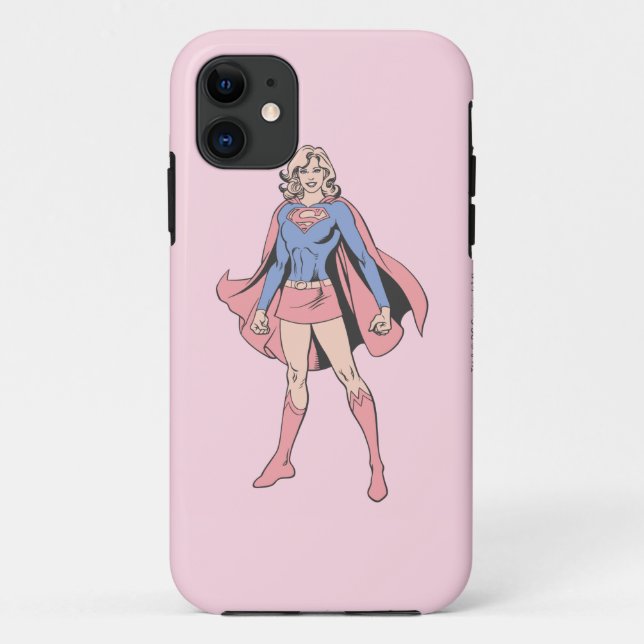 Coques Case-Mate iPhone Supergirl Pose 3 (Dos)