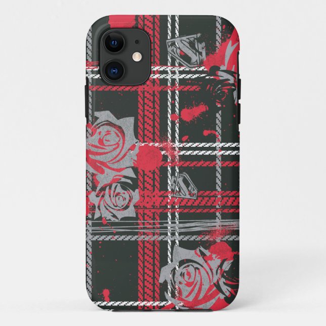 Coques Case-Mate iPhone Supergirl Roses (Dos)