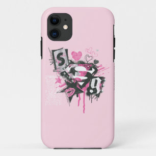 Case-Mate iPhone Case Supergirl Spills and Scribbles Collage