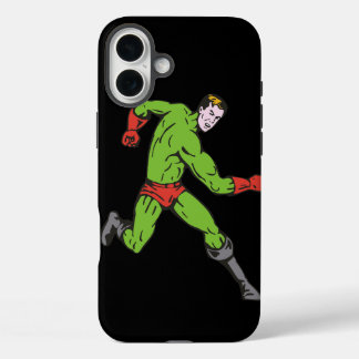 Coques iPhone 16 Plus Superhéros vert