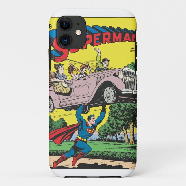 Coques Case-Mate iPhone Superman #19 (Dos)