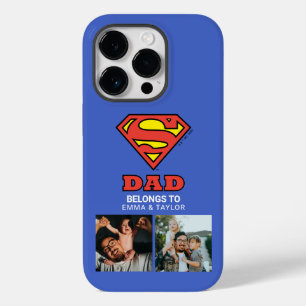 Coque Pour iPhone 14 Pro Superman   "Ce Super Papa Appartient À"