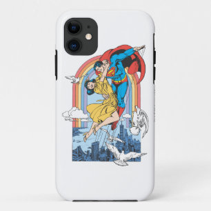 Coques Pour iPhone Superman & Lois en jaune