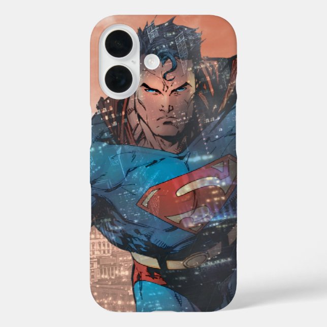 Coques Case-Mate iPhone Superman - Rouge (Verso)