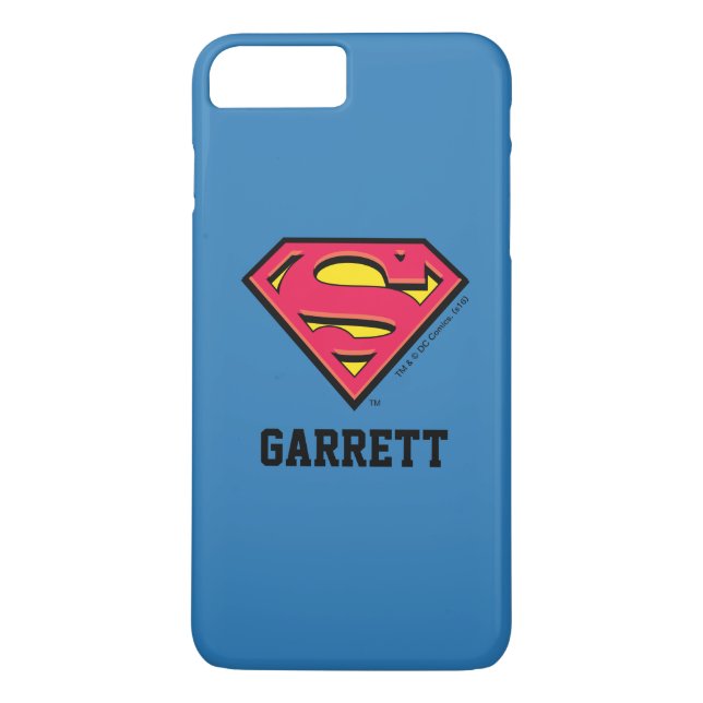 Coques Case-Mate iPhone Superman S-Shield | Logo classique 2 | Ajouter Vot (Dos)