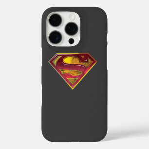 Coques iPhone 16 Pro Superman S-Shield   Logo de réflexion