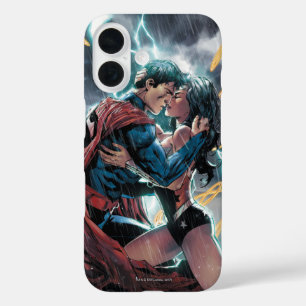 Coques iPhone 16 Superman/Wonder Woman Comic