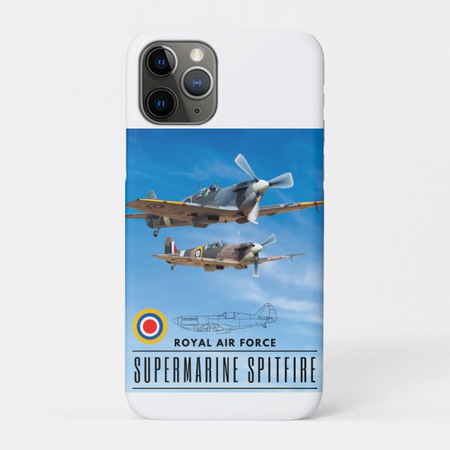 COQUES Case-Mate iPhone SUPERMARINE SPITFIRE - ROYAL AIR SQUADRON (Dos)