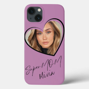 Case-Mate iPhone Case SuperMOM photo élégant rose moderne