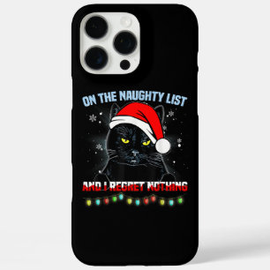Coques iPhone 16 Pro Max Sur La Liste Coquine Et Je Regrette Rien Chat Chri