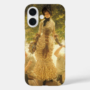 Coques iPhone 16 Sur la Tamise par James Tissot, réalisme Vintage
