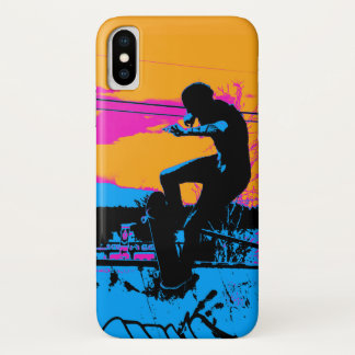 Case-Mate iPhone Case Sur le fil - Skateboardeur