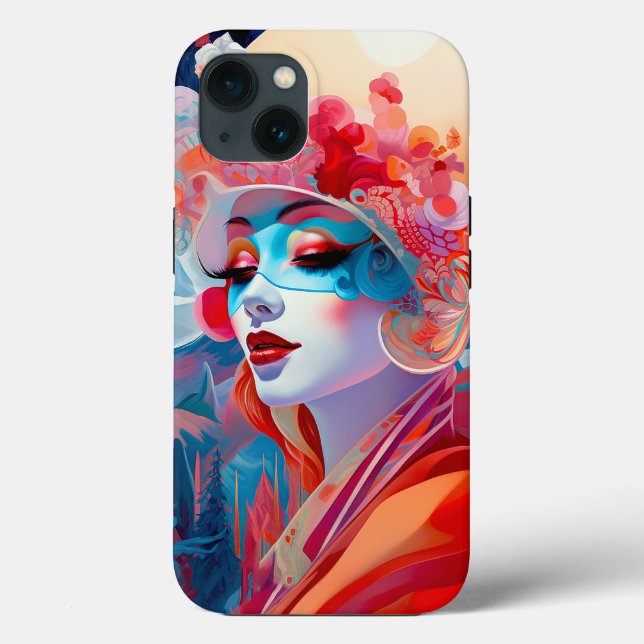 Coques Case-Mate iPhone Surreal Lady Imaginaire Art (Verso)
