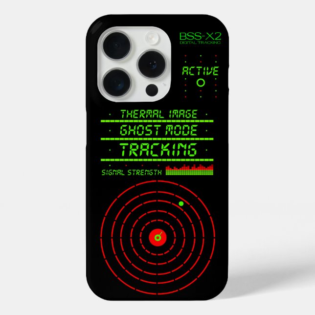 Coques Case-Mate iPhone Surveillance des systèmes de sécurité faux de suiv (Verso)